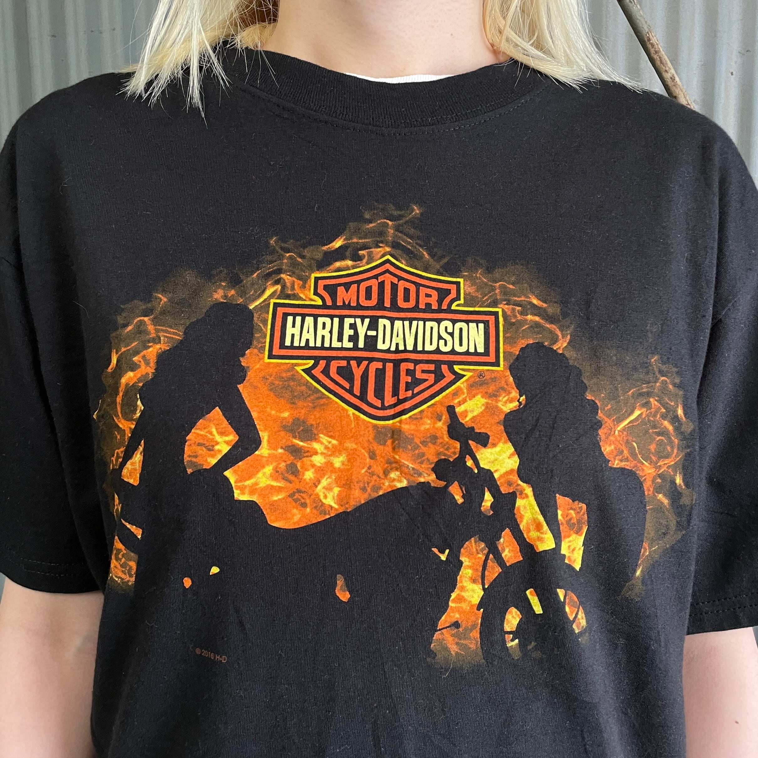 デッドストック 90s HARLEY DAVIDSON Tシャツ ビンテージ - Tシャツ