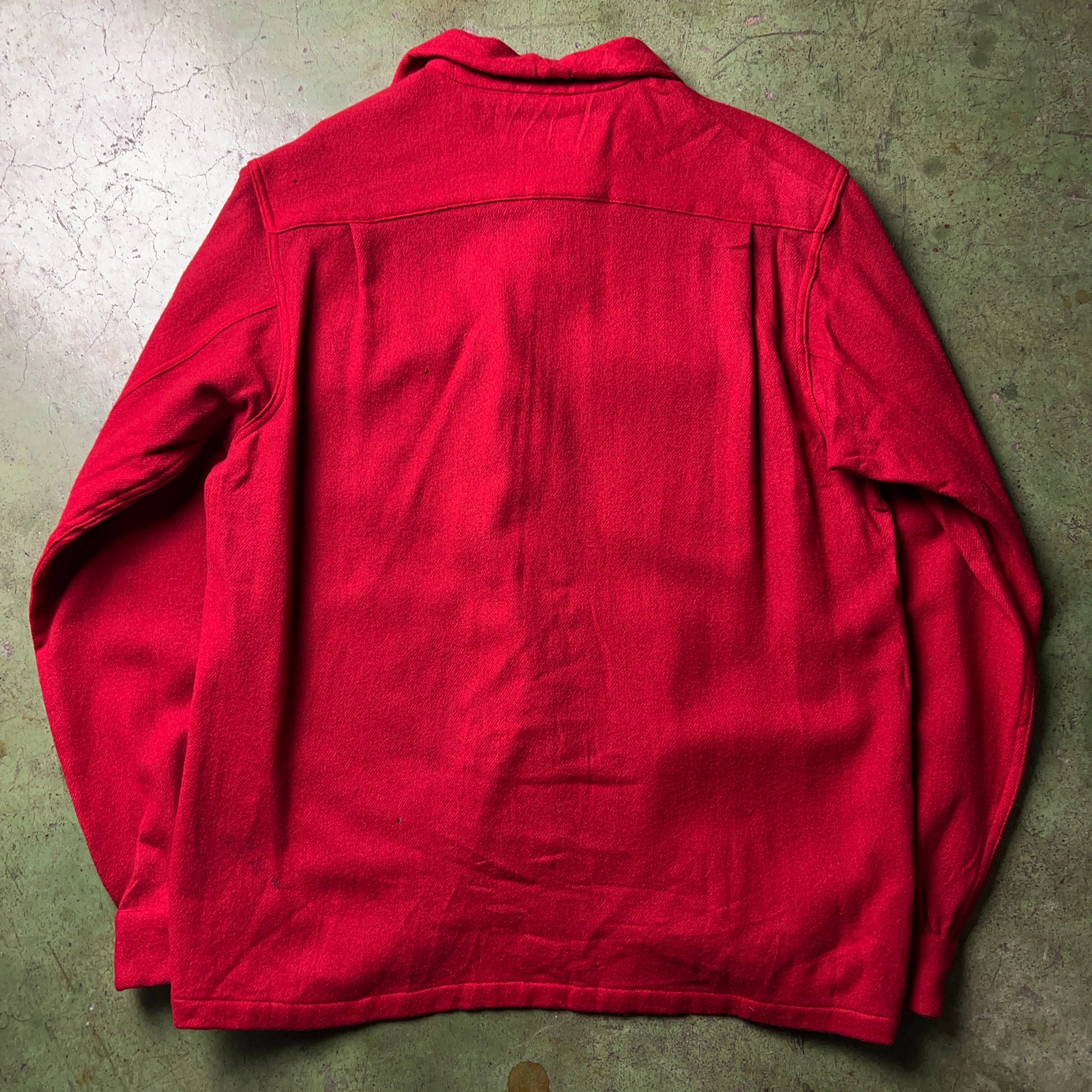 Ensenada（エンセナダ）　ウールシャツ　ヴィンテージ 40's~50's Ensenada Wool Shirt 40年代 50年代 ウールシャツ ボックス