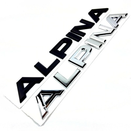 バッジ ステッカー ALPINA BMW リア トランク アルピナ
