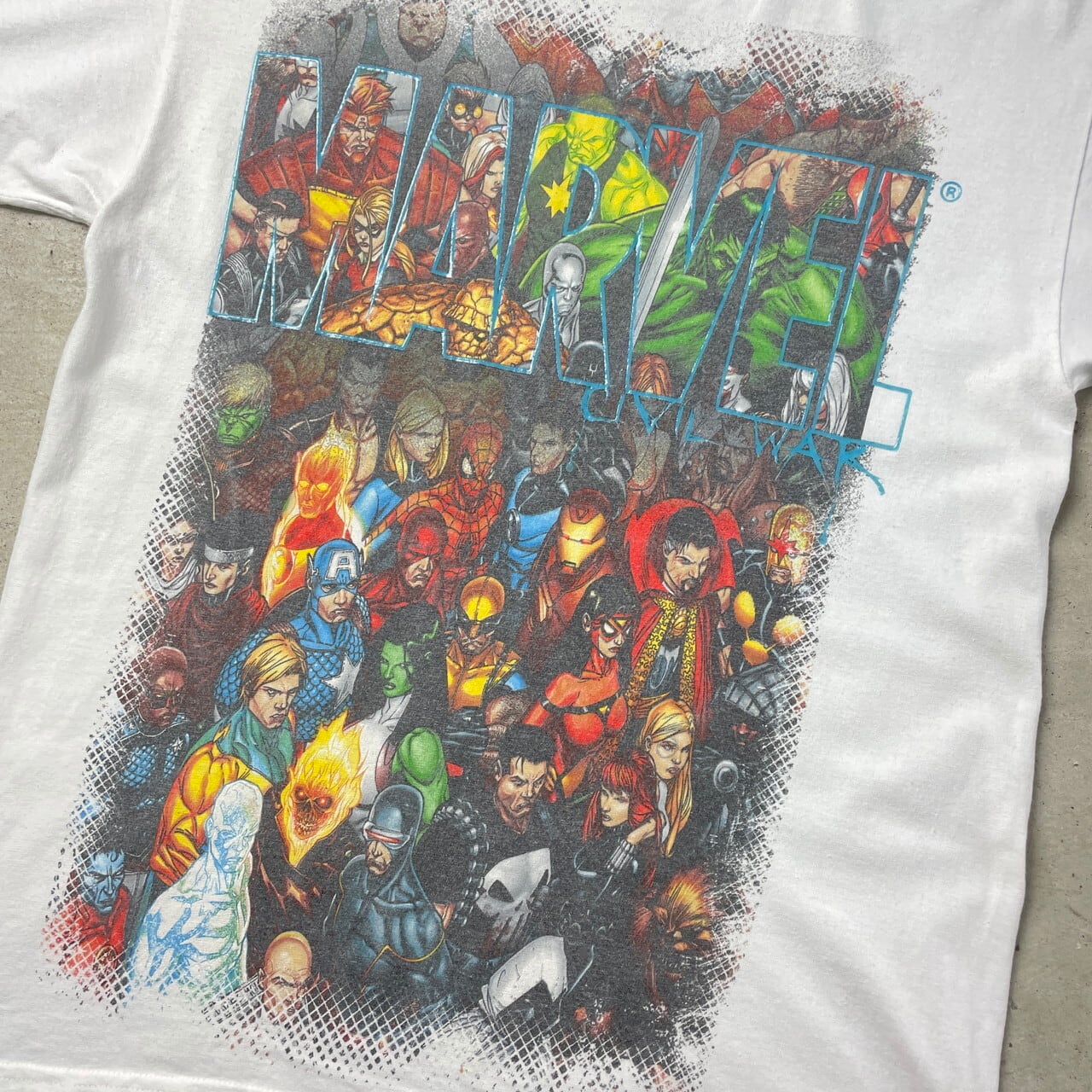 マルベル チェックシャツベスト マーベル MARVEL メンズ 半袖T