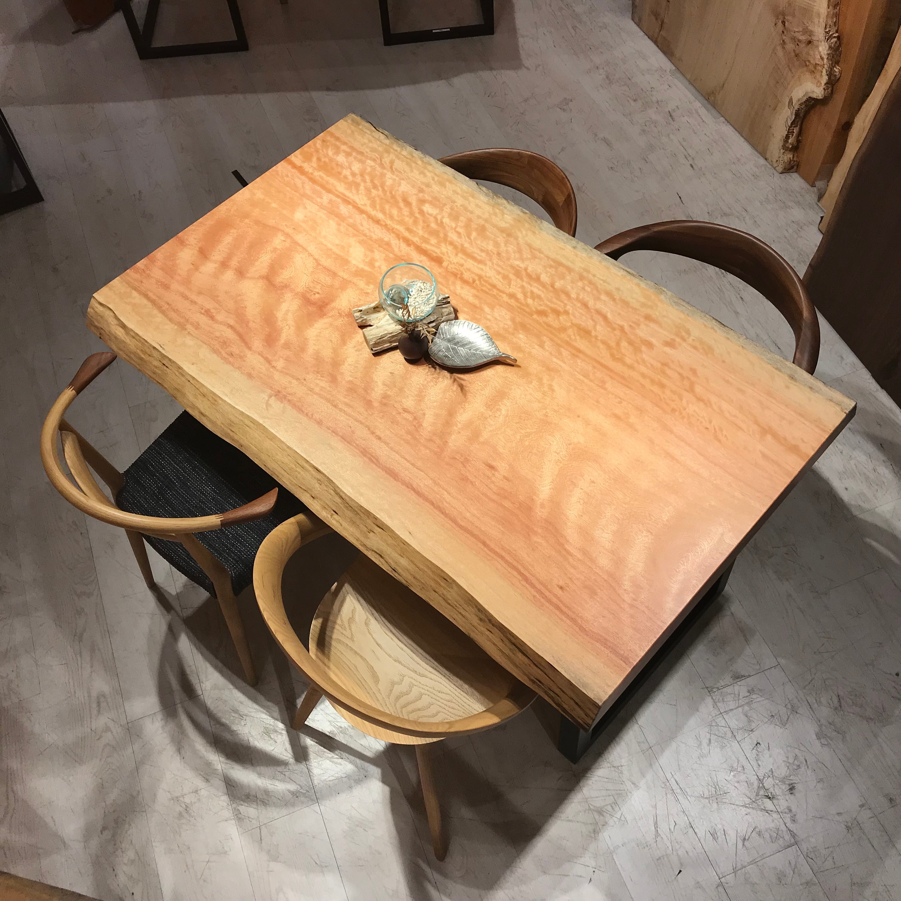 ボセ（アフリカンチェリー） 一枚板 | 千年家具 - 一枚板 テーブル専門店