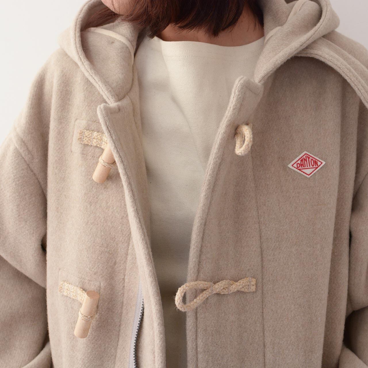 DANTON [ダントン] WOMEN'S WOOL LIGHT PILE DUFFEL COAT [DT-A0387WLP