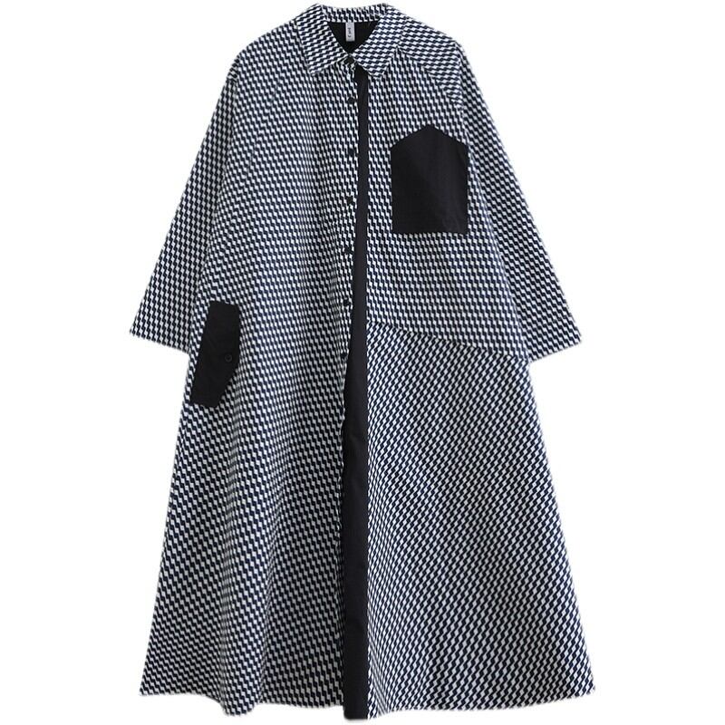 【L~XL】light coat dress　　　1-792