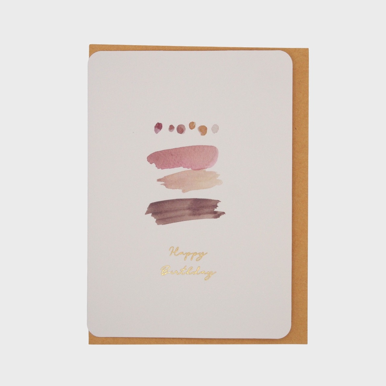 BERG STATIONERY グリーティングカード / caramel rose