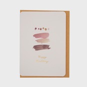 BERG STATIONERY グリーティングカード / caramel rose