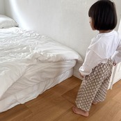 【取寄/韓国直送】Nightbebe 一輪の花パンツ｜秋服｜韓国子供服 ｜26/AT