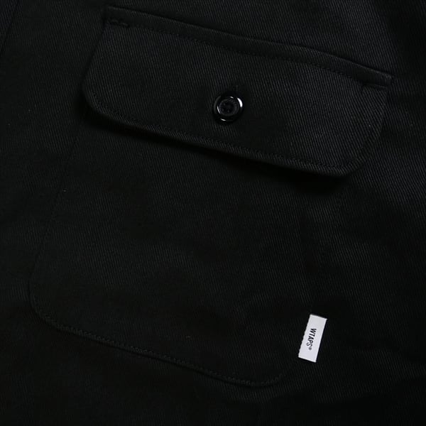 WCPO 02 / LS / COTTON. TWILL / BLACK