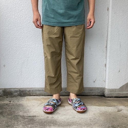 BURLAP OUTFITTER　WIDE TRACK PANT　バーラップアウトフィッター ワイドトラックパンツ　コヨーテ / チャコール /  ブラック / オリーブ | MEGURU powered by BASE