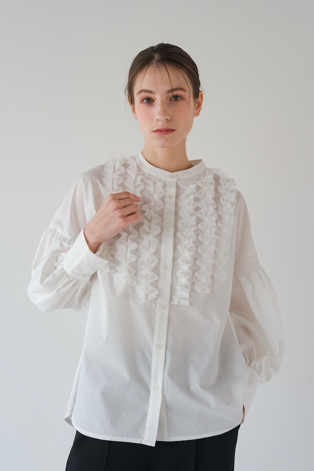 フロントフリルブラウス［70012］