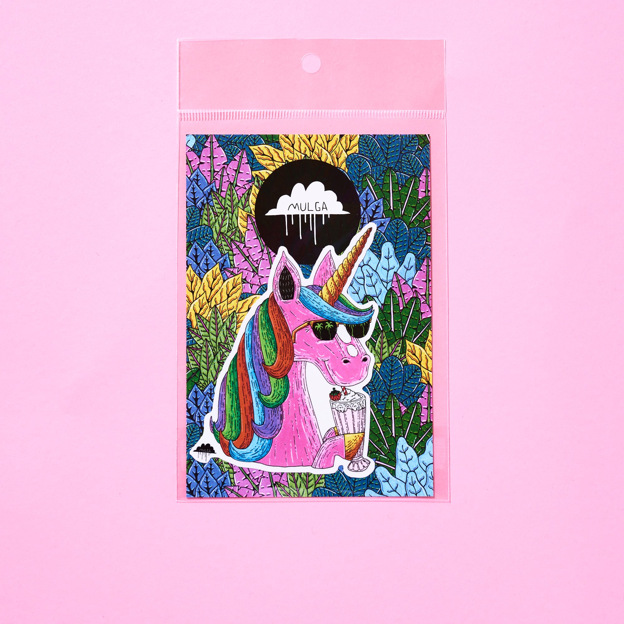 ステッカー_S-7 Millie the Unicorn | MULGA THE ARTIST ASIA