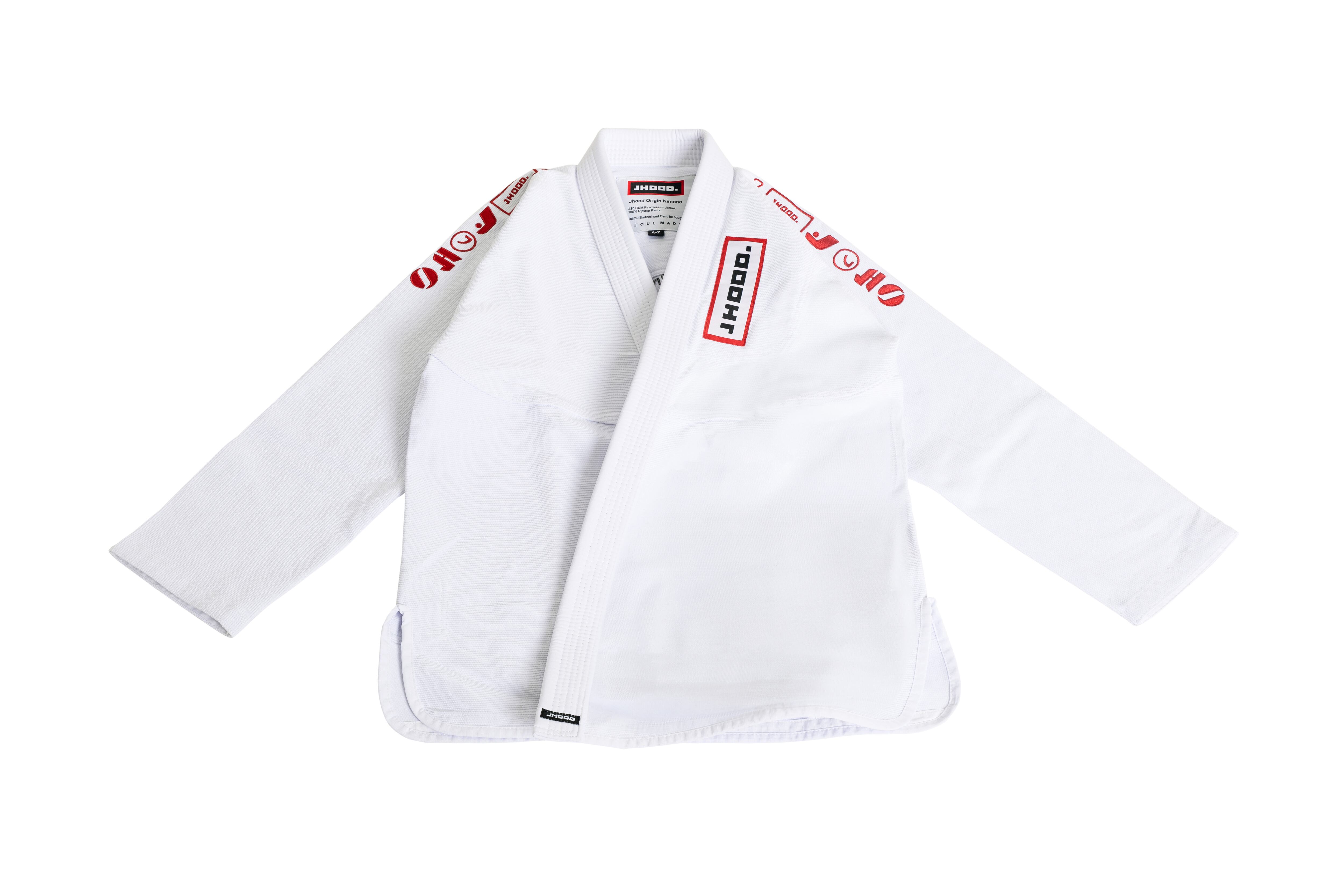 Jhood] Origin gi-柔術着 (White)-2024年IBJJFユニフォーム規定準拠 
