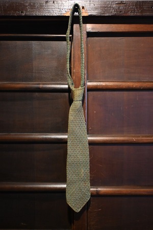 vintage geometric pattern tie 0282