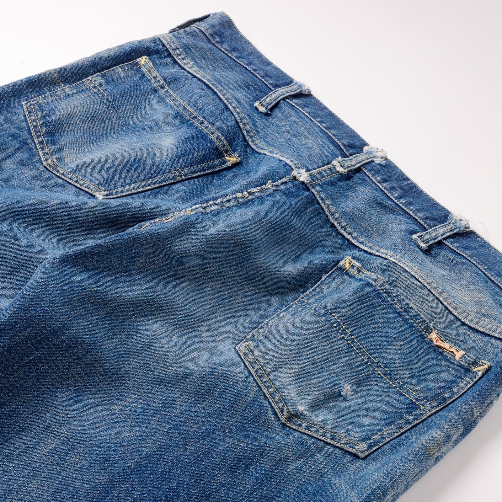 濃紺】50s FOREMOST special vintage denim made in USA 実寸W36 50