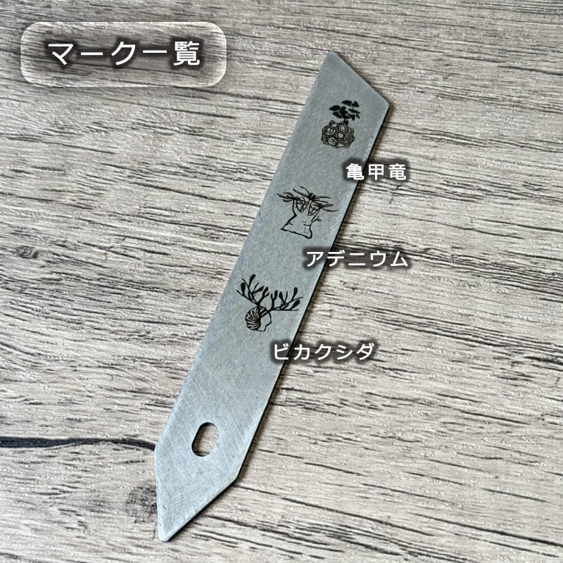 刻印サービス専用ページ＊ プランツタグ 90 用 《注意》必ずプランツ