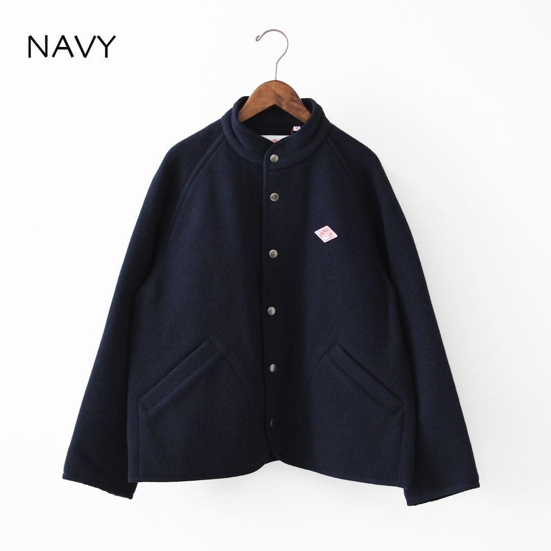 DANTON [ダントン] W WOOL LIGHT PILE STANDCOLLAR JACKET [DT