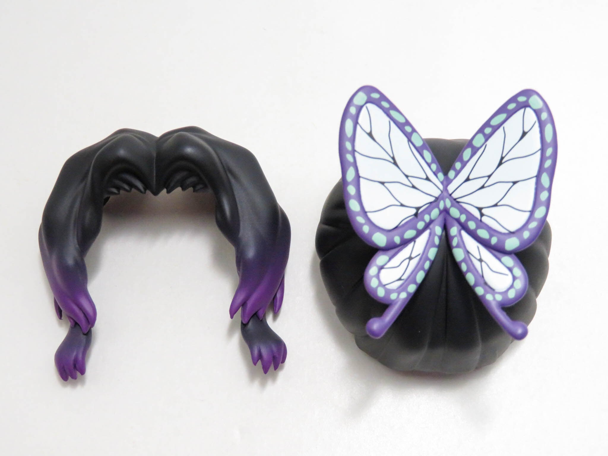 再入荷(A-ランク)【1655】 胡蝶しのぶ 髪パーツ ショート(髪飾り) ねんどろいど