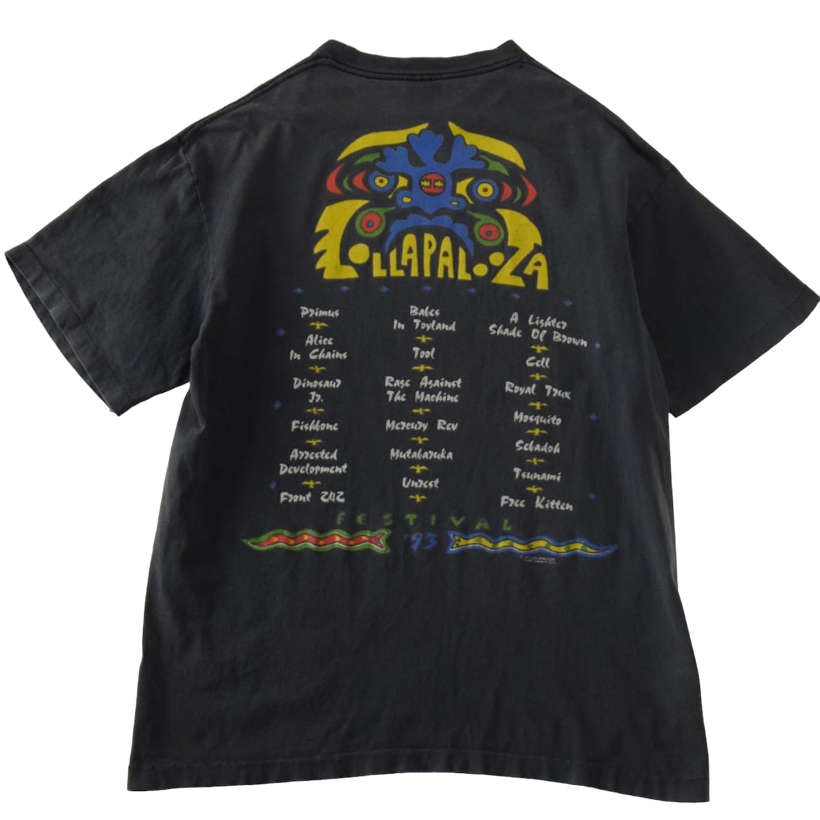 90s USA製 ロラパルーザ lollapalooza Ｔシャツ ビンテージ-