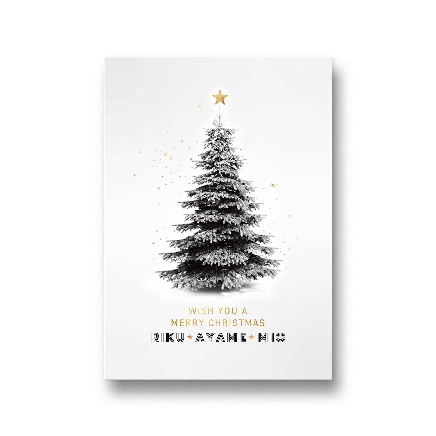 Xmas・クリスマスツリー／個性的なアートポスター 600×720 クリスマス