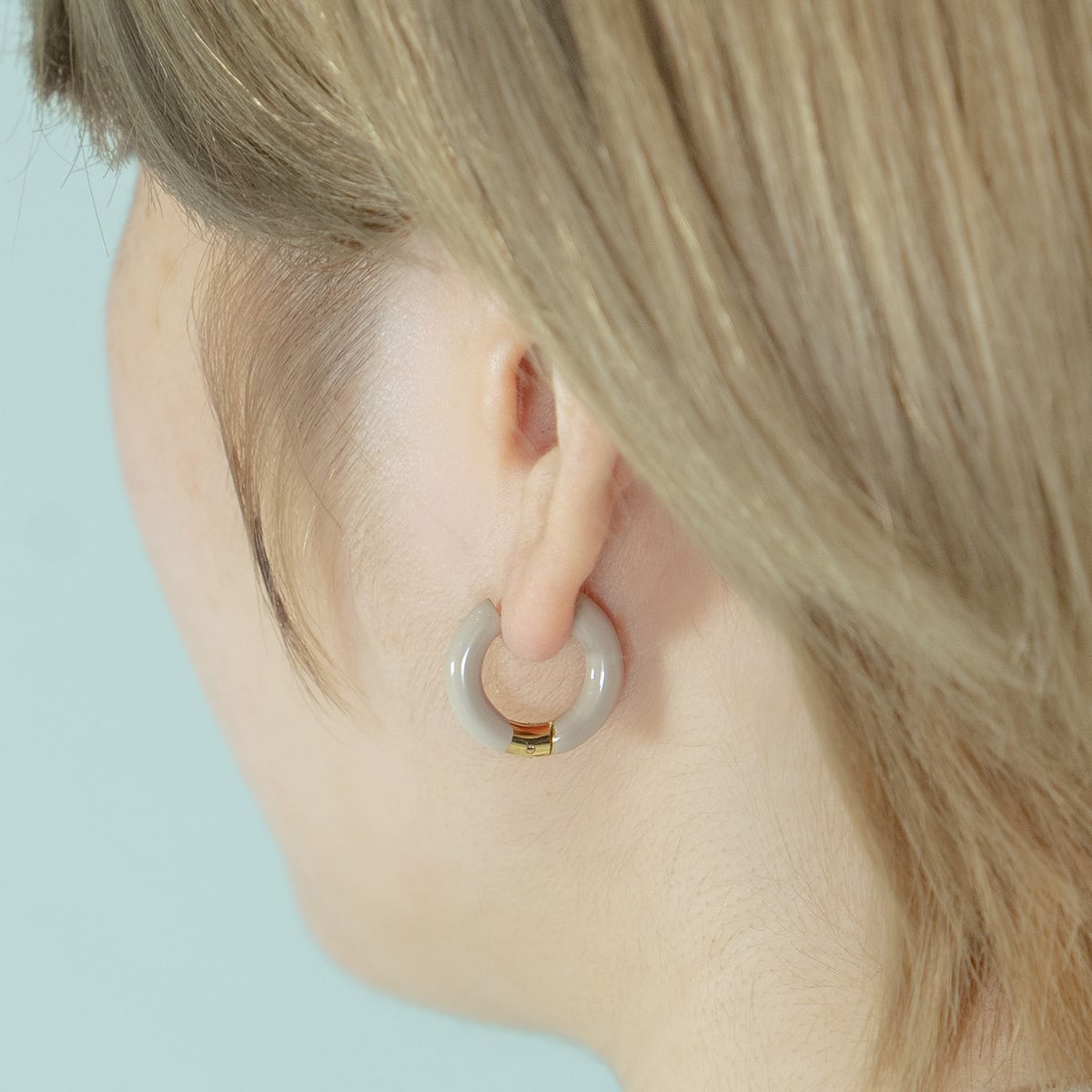 nei/nor ピアス レディース フープピアス フープ シンプル カラー