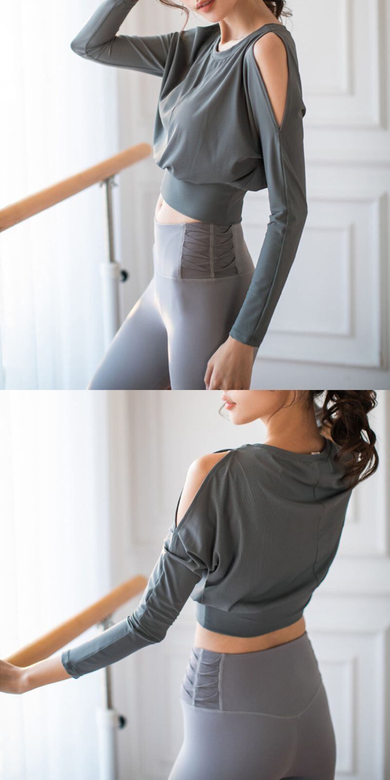 メール便】クロップド丈ヨガトップス／yoga168 | DAY CLOSET