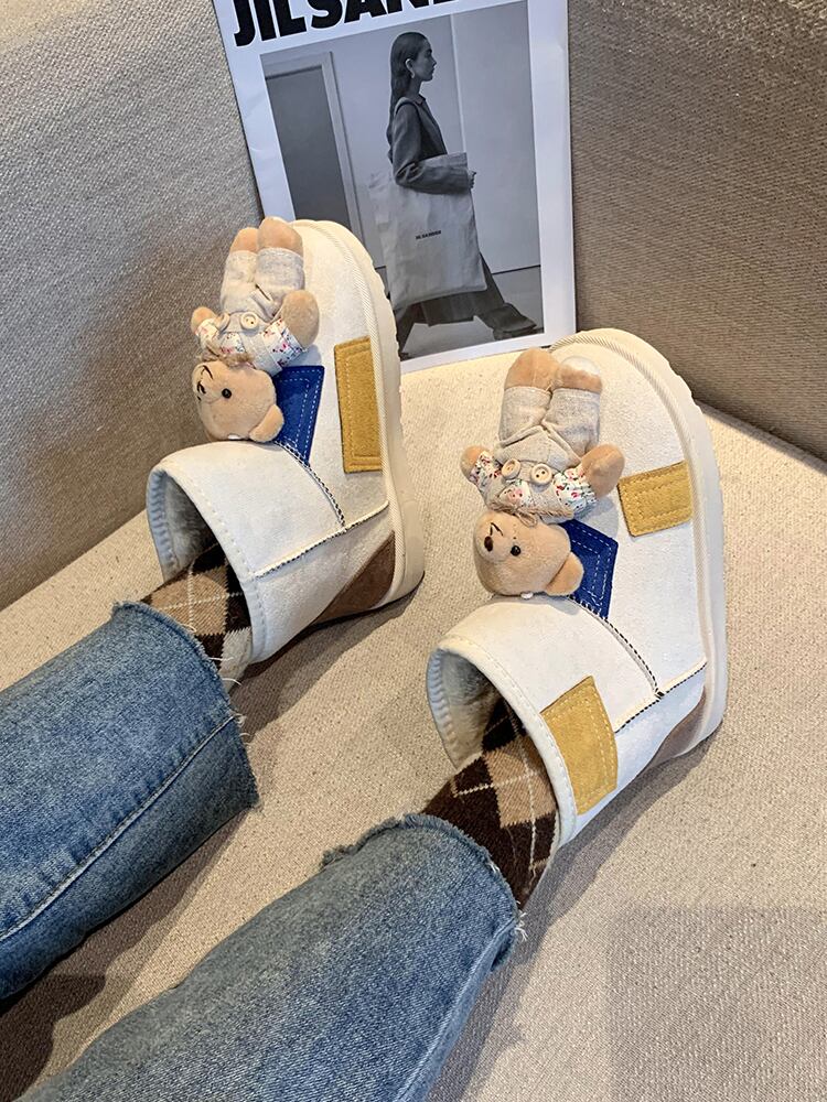 ブーツウィンターレディースベルベットカジュアル 靴 シューズ コットン 冬物 部族の婦人靴51801728628