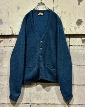 【Caka otto】60's Vintage Loose Mohair Knit Cardigan