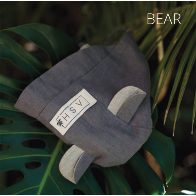 ASH generation - bear bonnet / magnolia