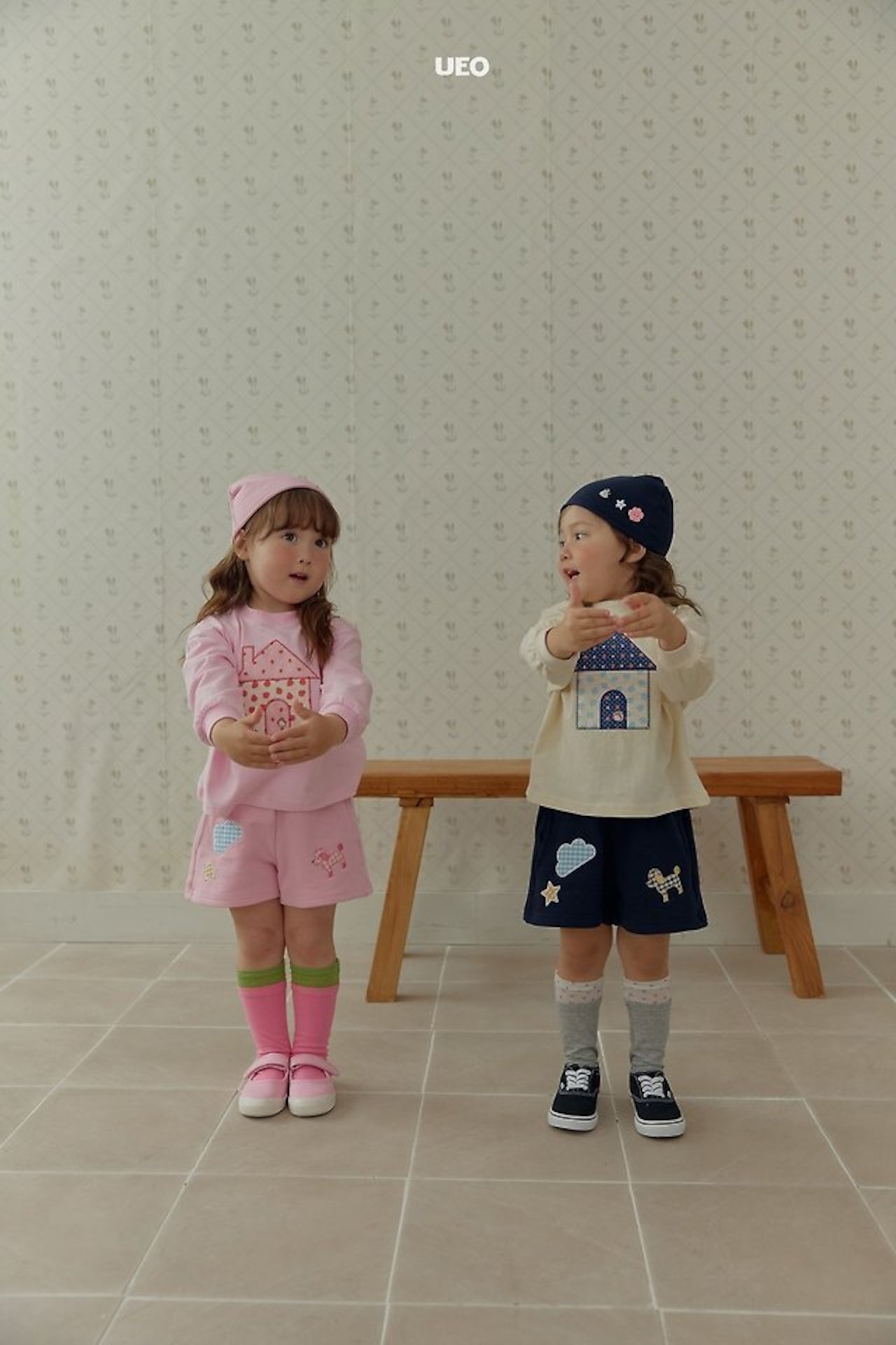 韓国子供服 / ÜEO / クラウドイージーパンツ / 秋服 *S~JS*