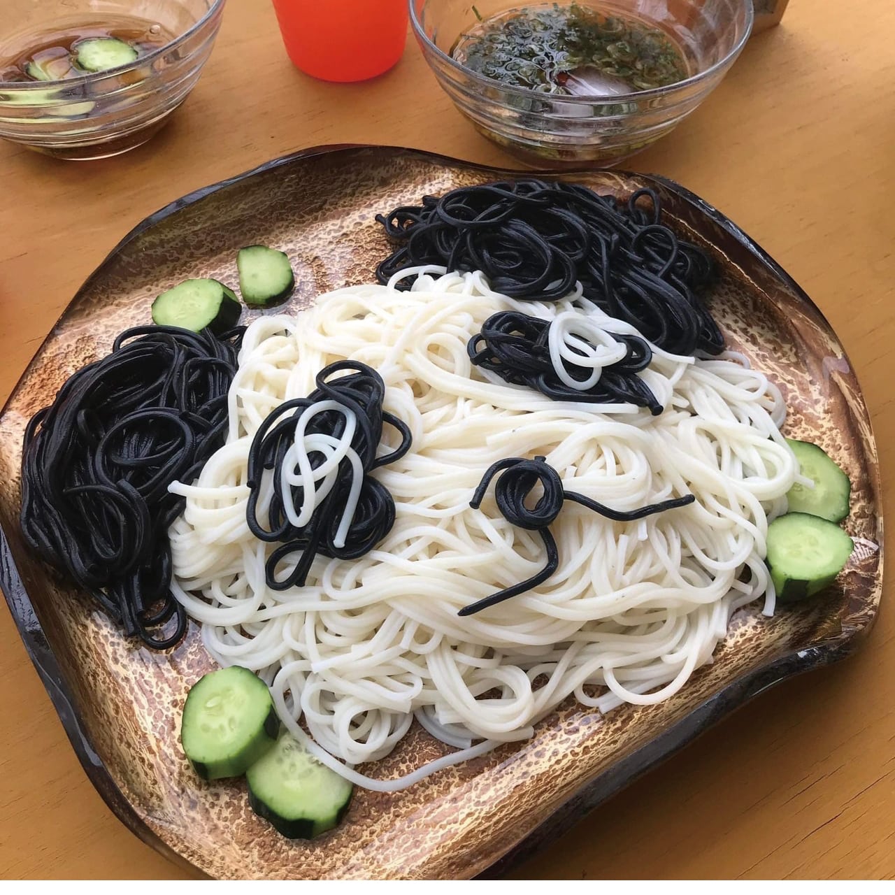 パンダそうめん(白箱)｜徳島名物半田そうめん＆竹炭入り黒い半田