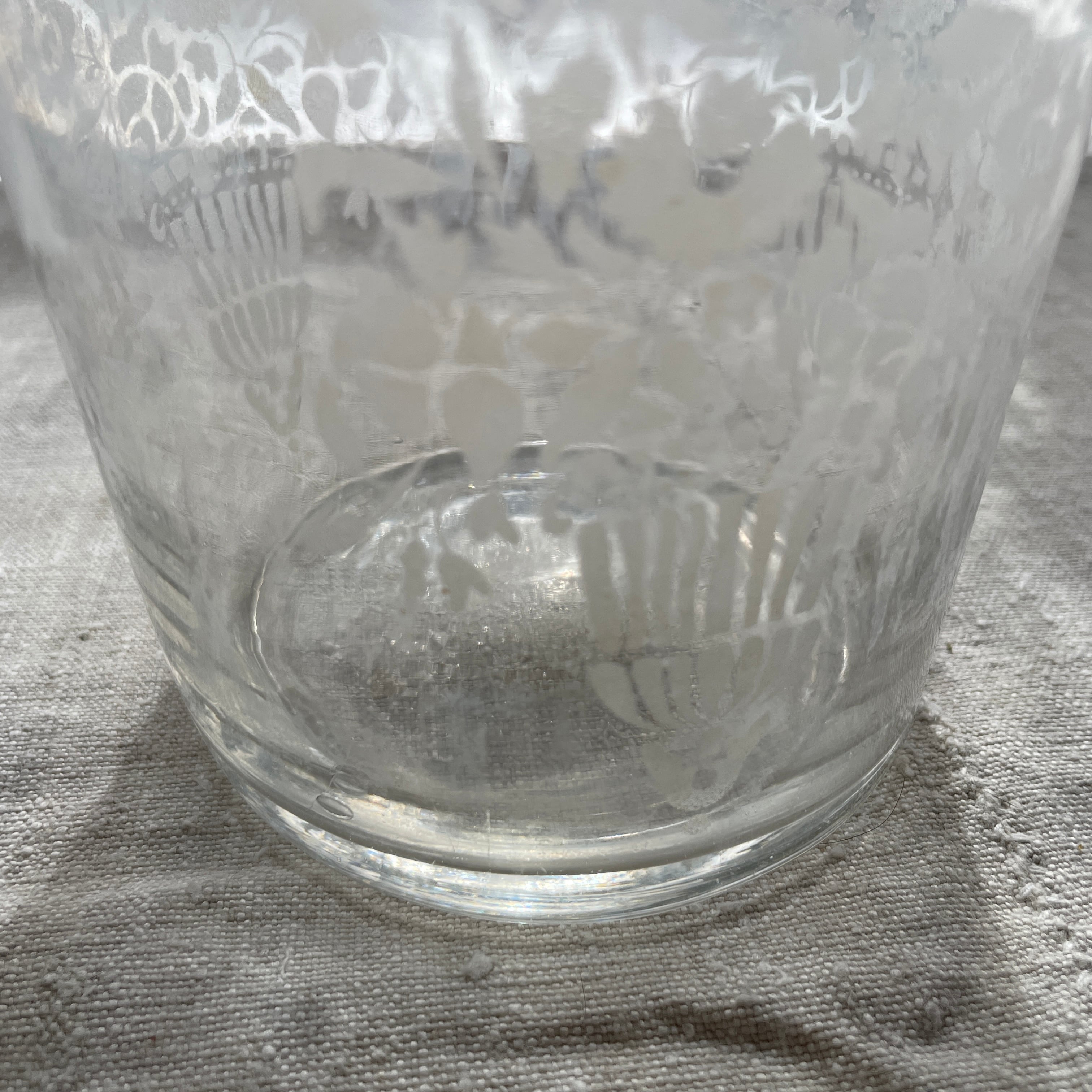 Flower Designed Antique Decanter/花柄ワインデキャンタ | valerievintage