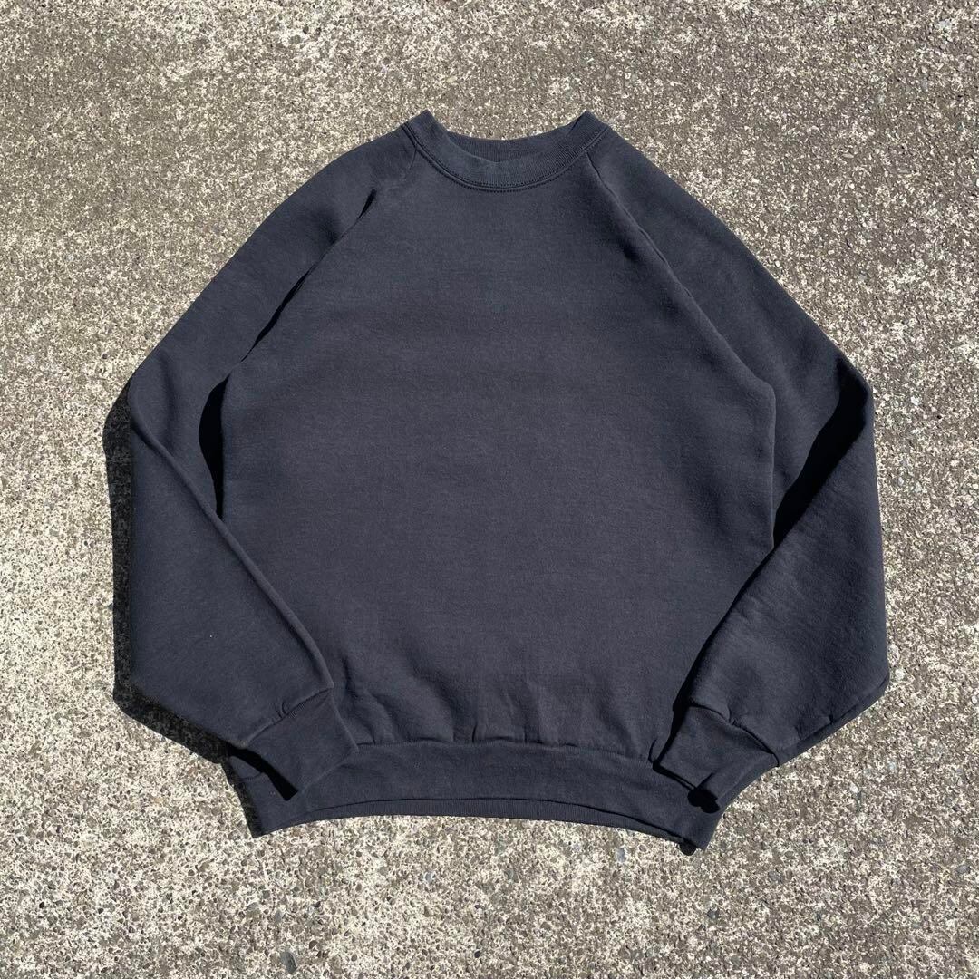 【Lサイズ程】USA製 90's ラグラン 古着 スウェット (FRUIT OF THE LOOM)