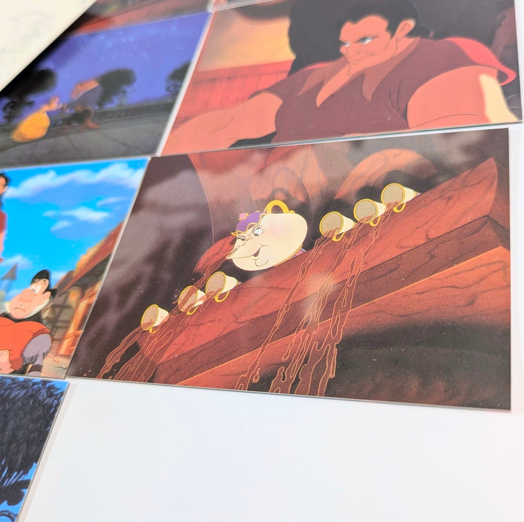 ☆送料無料!☆1992年製 PROSET【 DISNEY / ディズニー Beauty and The Beast (美女と野獣) 】VINTAGE トレーディングカード単品 (1個=8CARDS+2Activity Cards)〚アメリカン雑貨 アメトイ〛