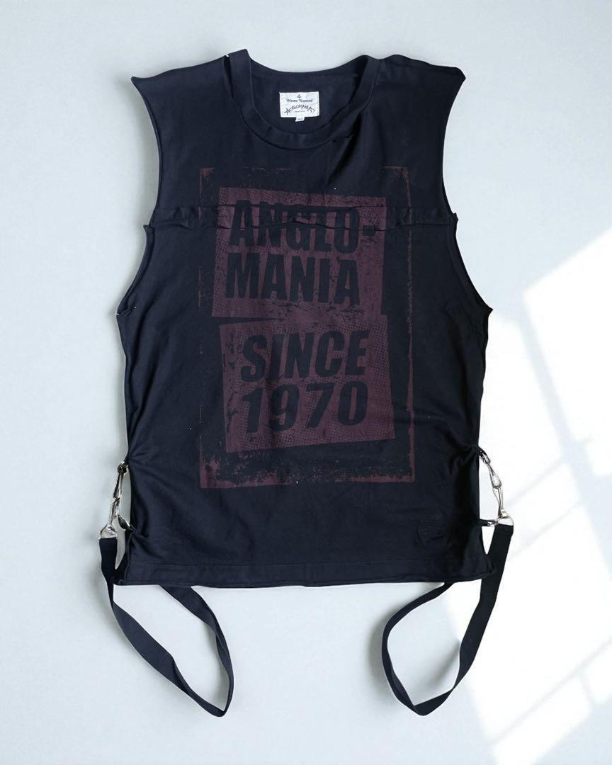Vivienne Westwood ANGLOMANIA Anarchy Strap Sleeveless Top