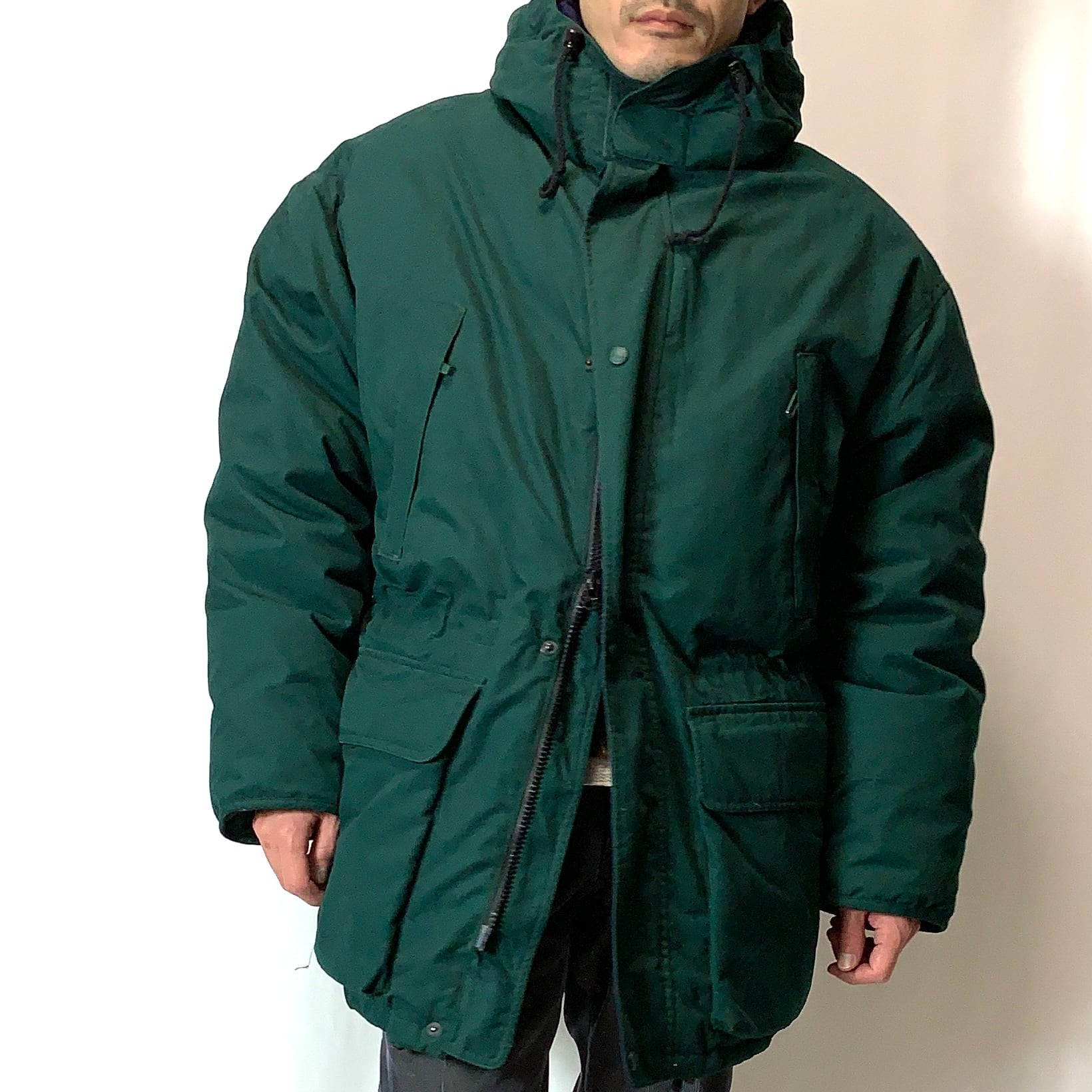 80s~90s usa製 Eddie Bauer  ダウン RIDGE LINE着丈84cm