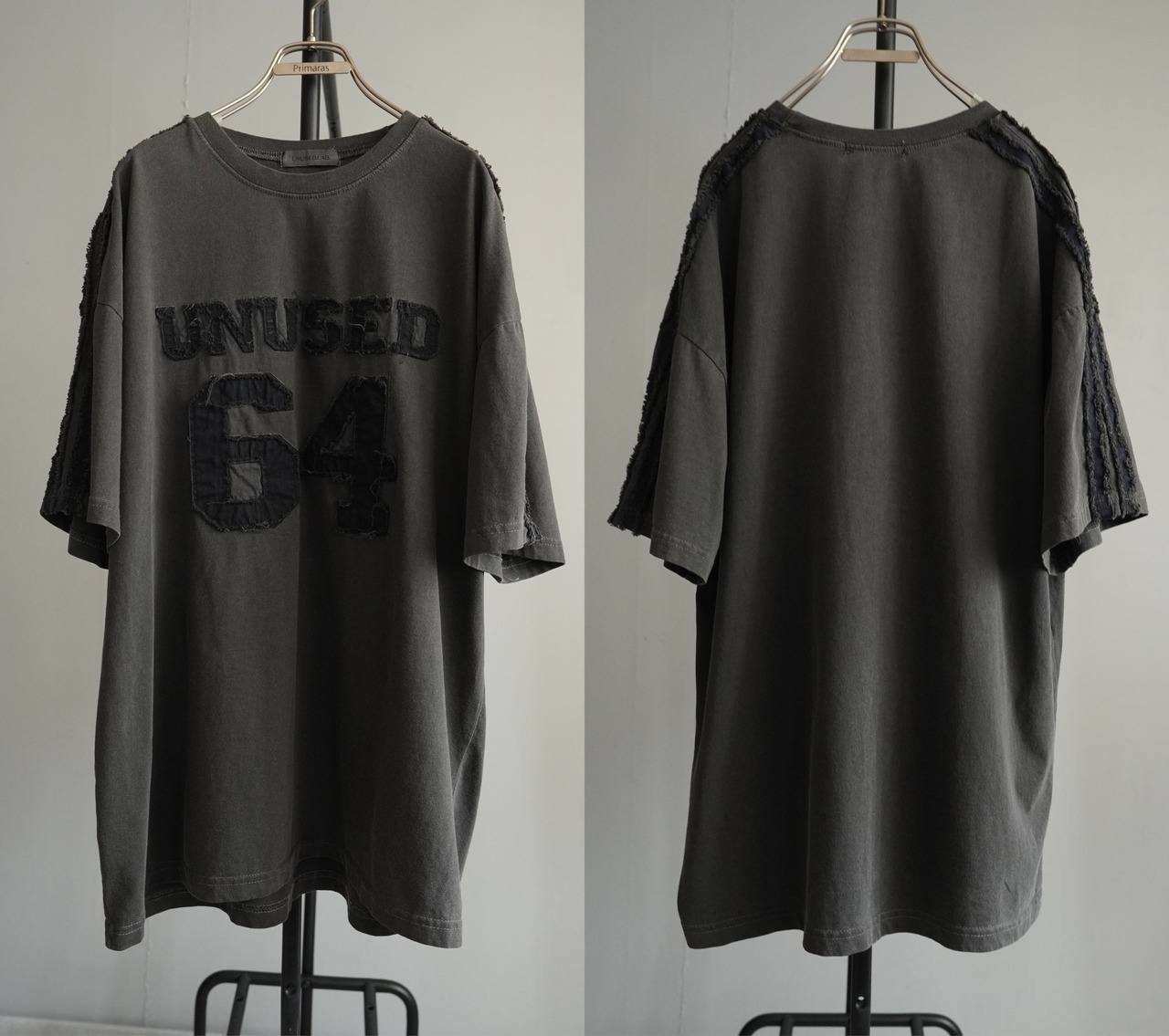 【unused.lab】Sideline denim patch CS/Navy