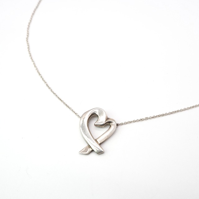 Tiffany&Co. ラブ ネックレス シルバー925 ティファニー