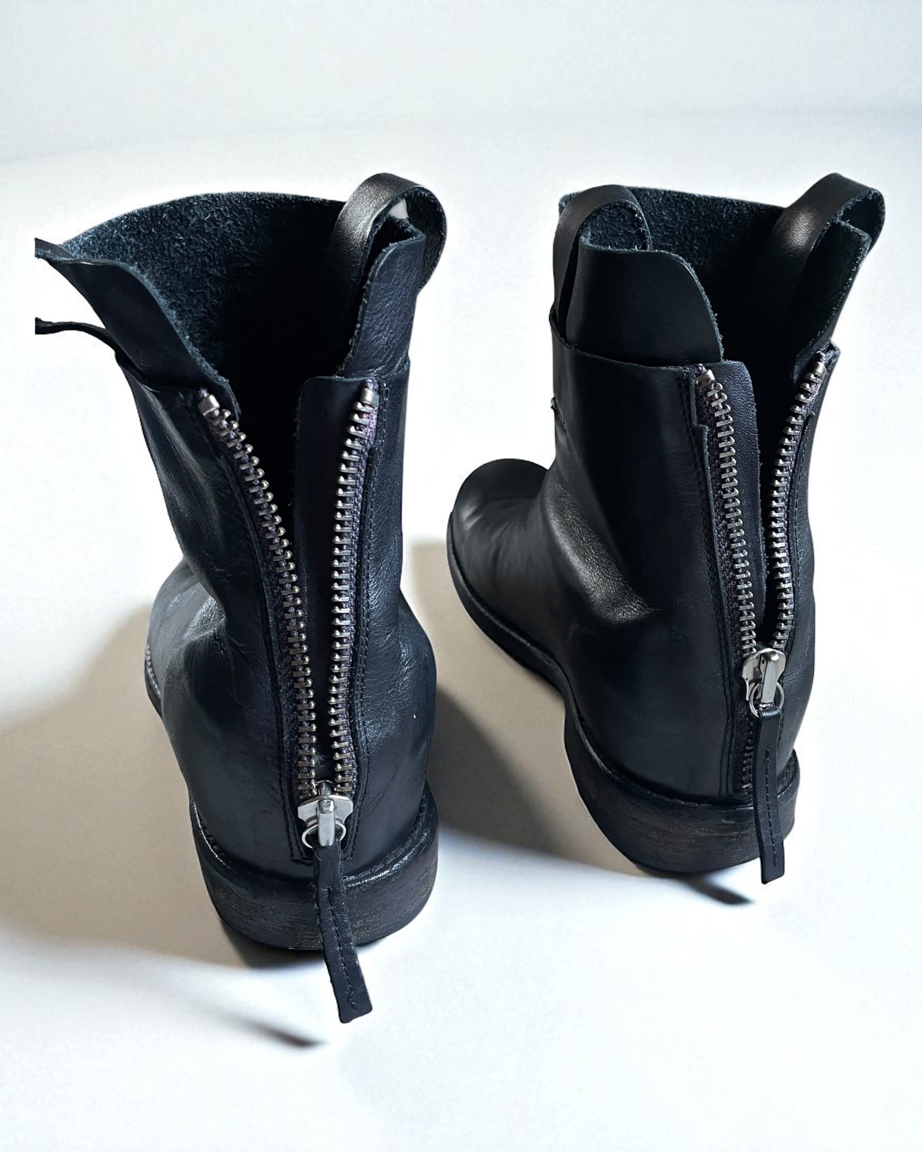 CINZIA ARAIA - Double Layered Back Zip Boots | Atelier Accord