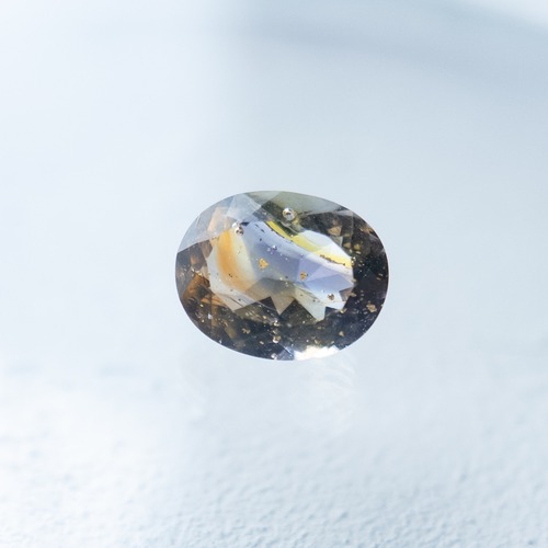 オーバル　10×8mm　#19【硝子の宝石】箔入