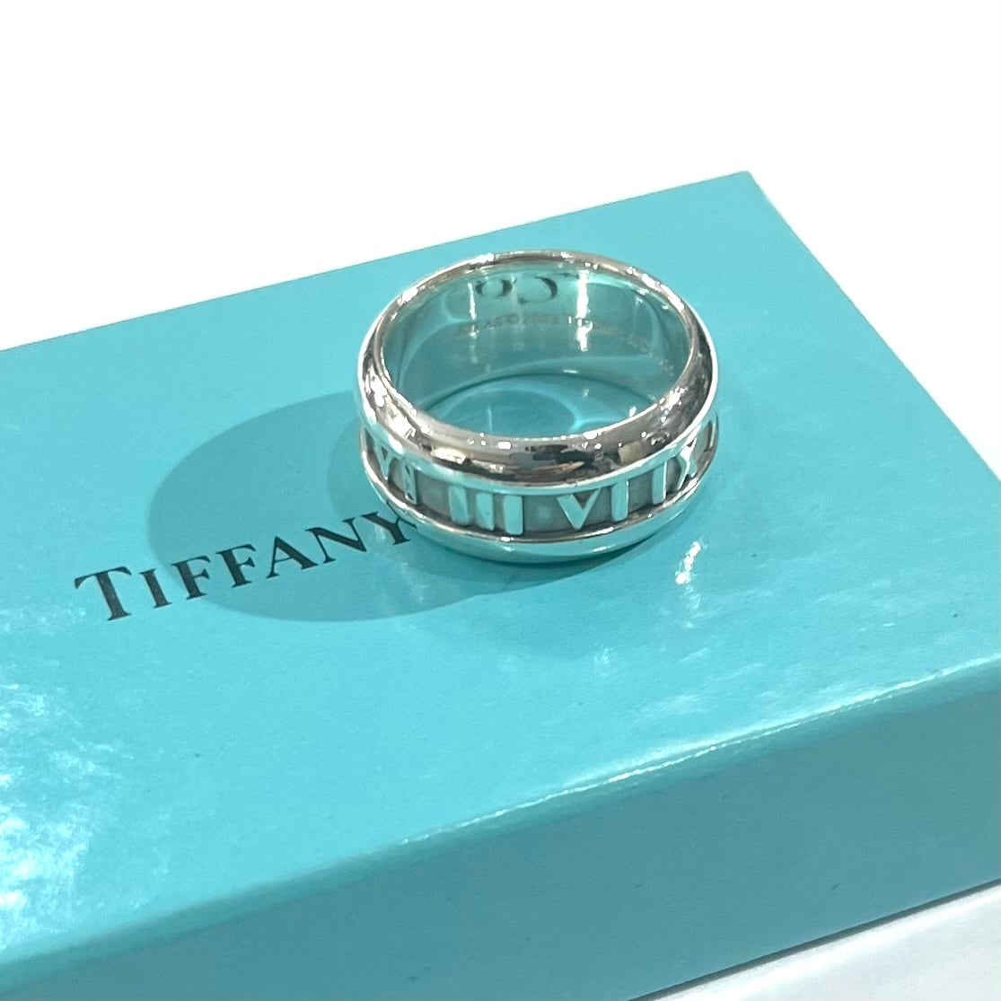 希少【TIFFANY&CO】【16号 】2521 出会うべき、名品 ぽってりシルバー