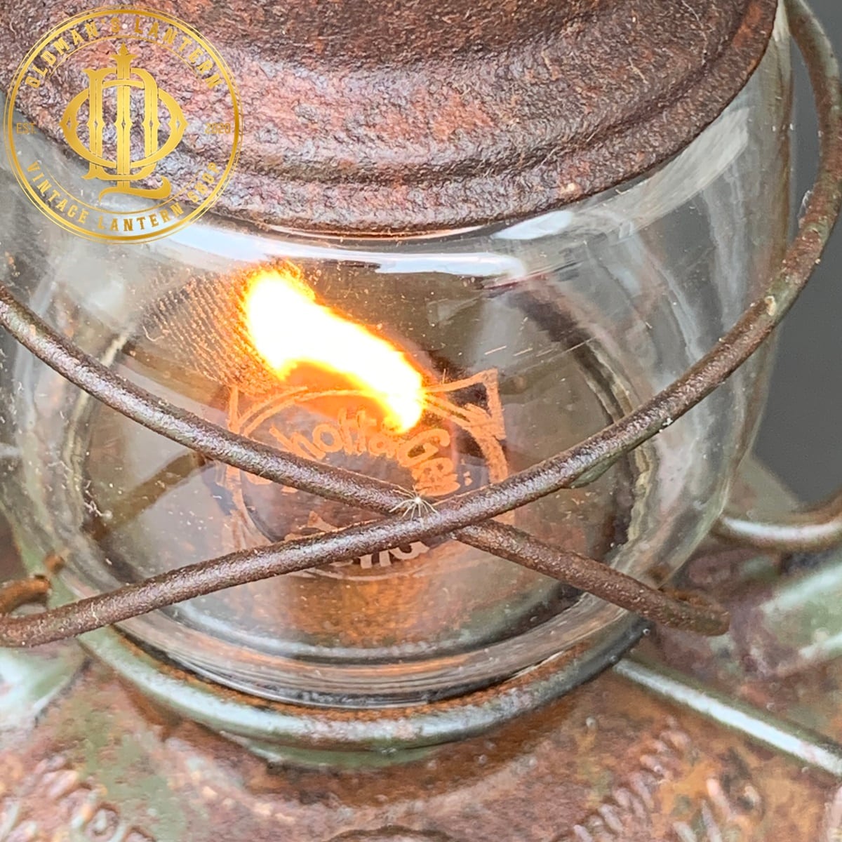 メンテ済 実働品】Feuerhand 176e Pilz オリーブ 純正クリア グローブ
