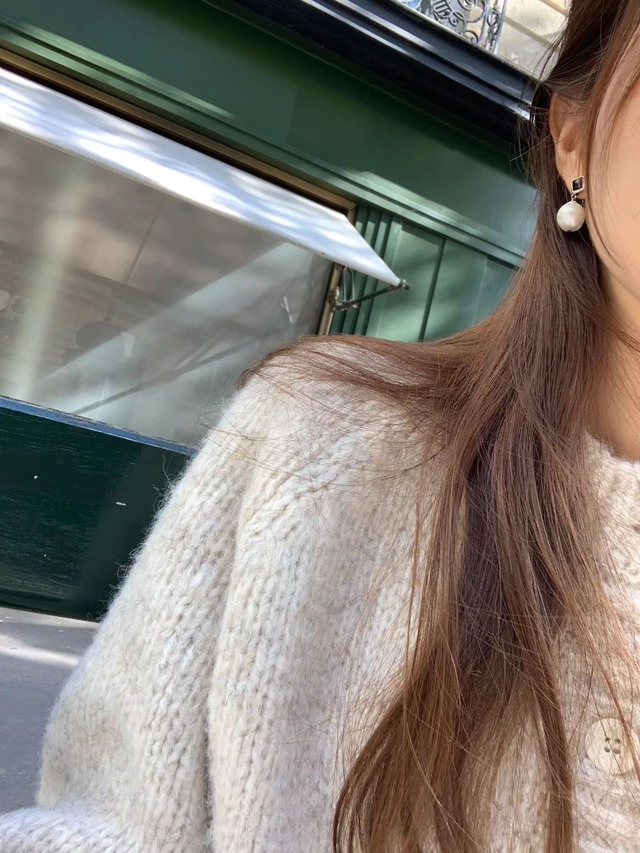 (OUNCE) jane round cardigan / 2color