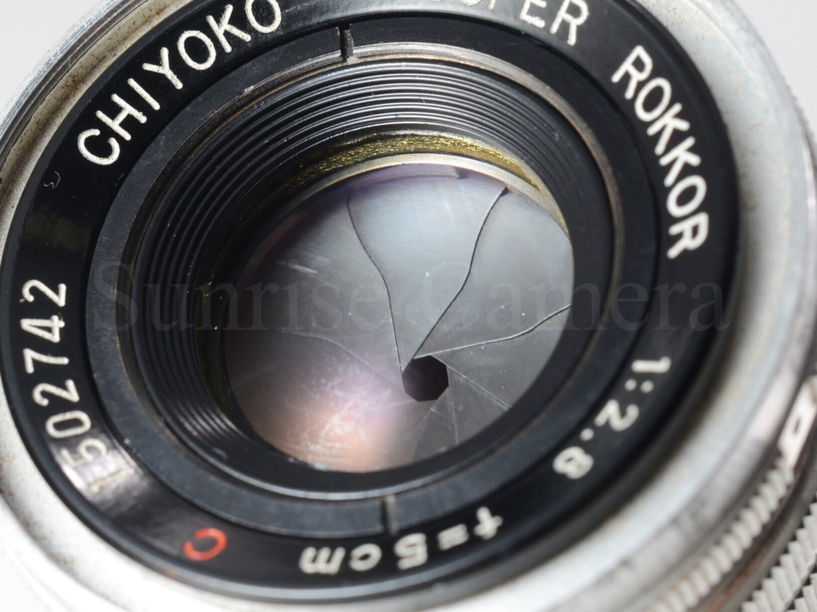 ★美品★CHIYOKO SUPER ROKKOR 5cm F2.8 C#1288 CHIYOKO SUPER ROKKOR C 5cm F2.8 L39 千代田光学精工 (61451