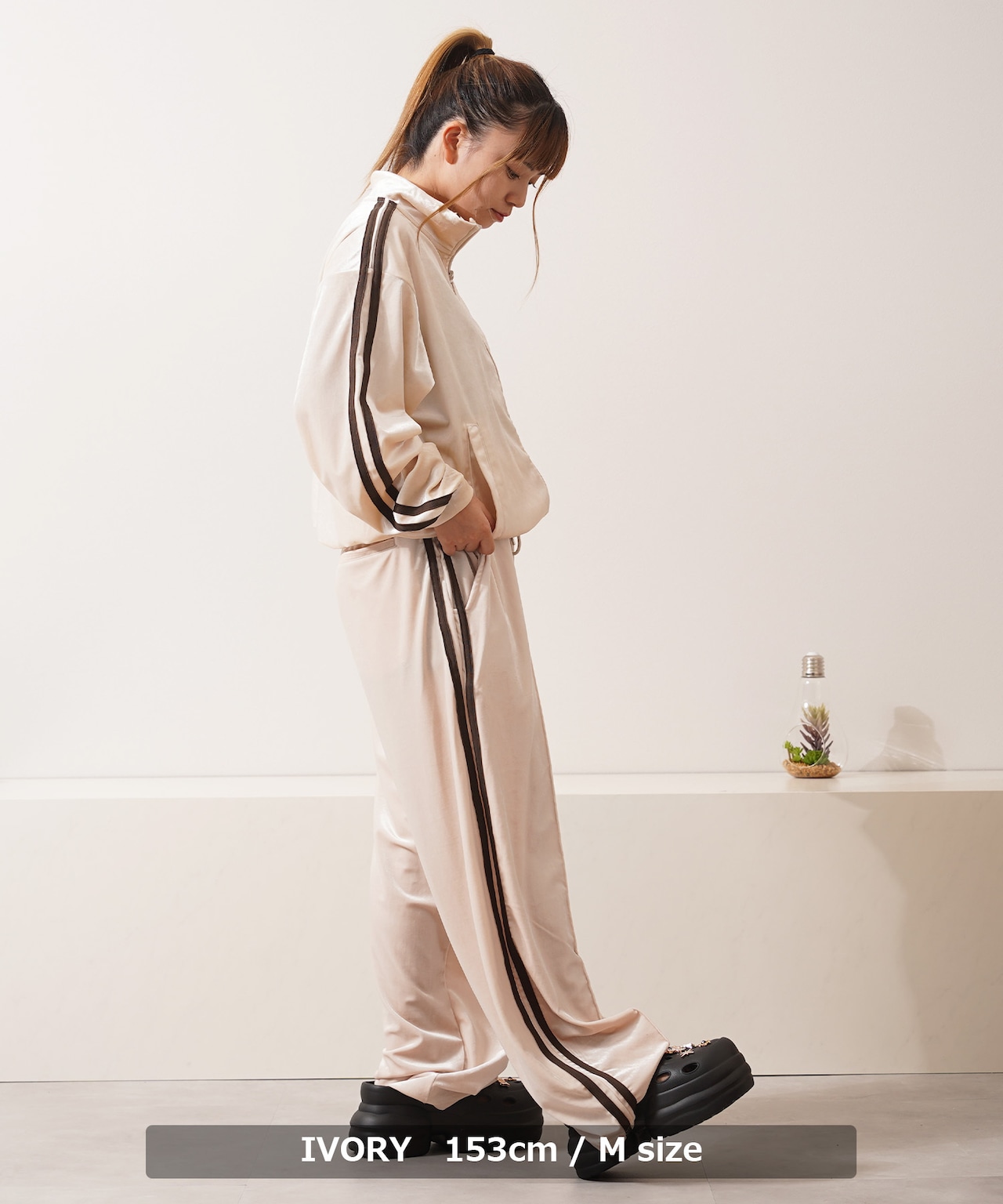 ◆ベロア トラックジャケット◆wi-091022