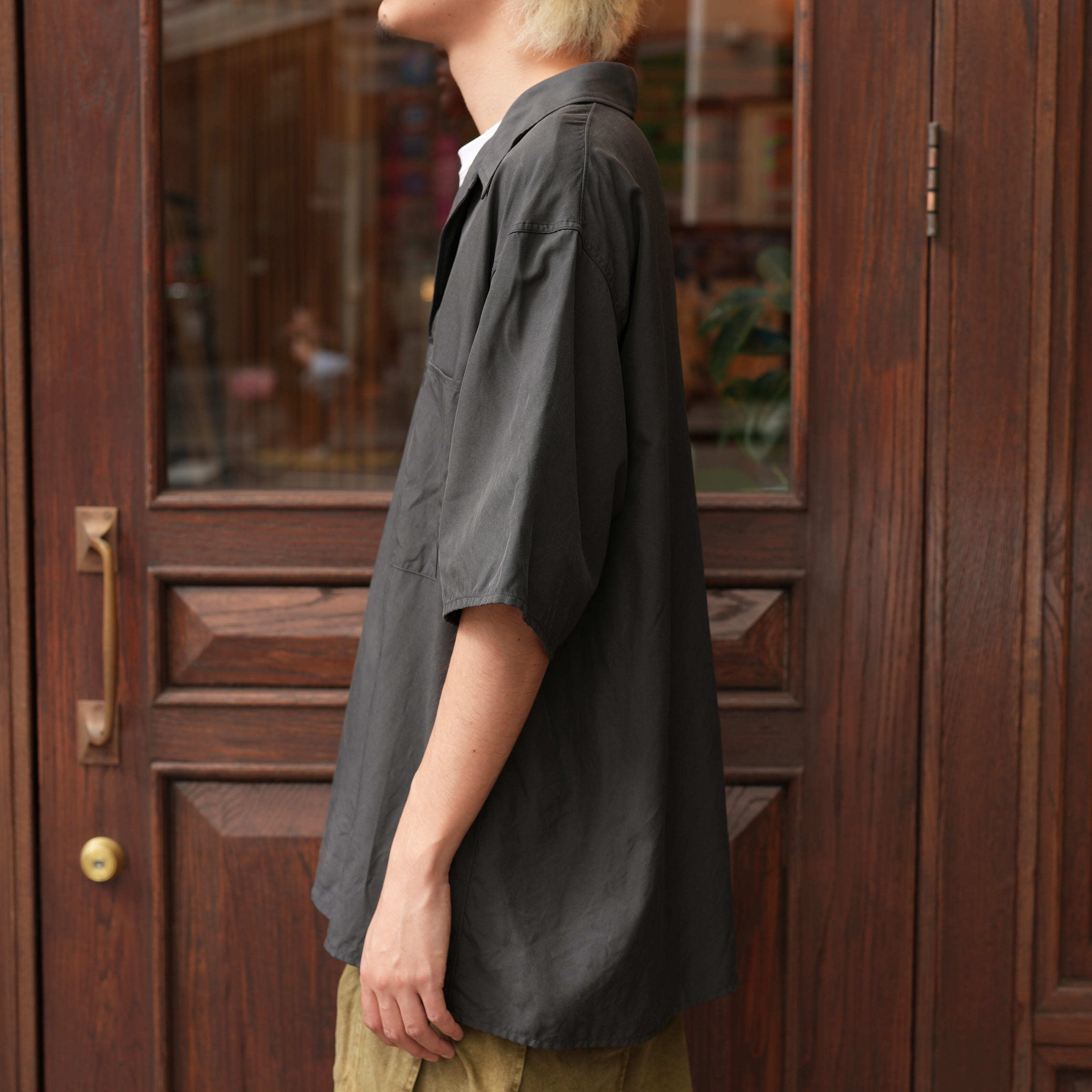 KAPTAIN SUNSHINEストールキャプテンサンシャイン/コットン×シルク KAPTAIN SUNSHINE(キャプテンサンシャイン) 26SS 