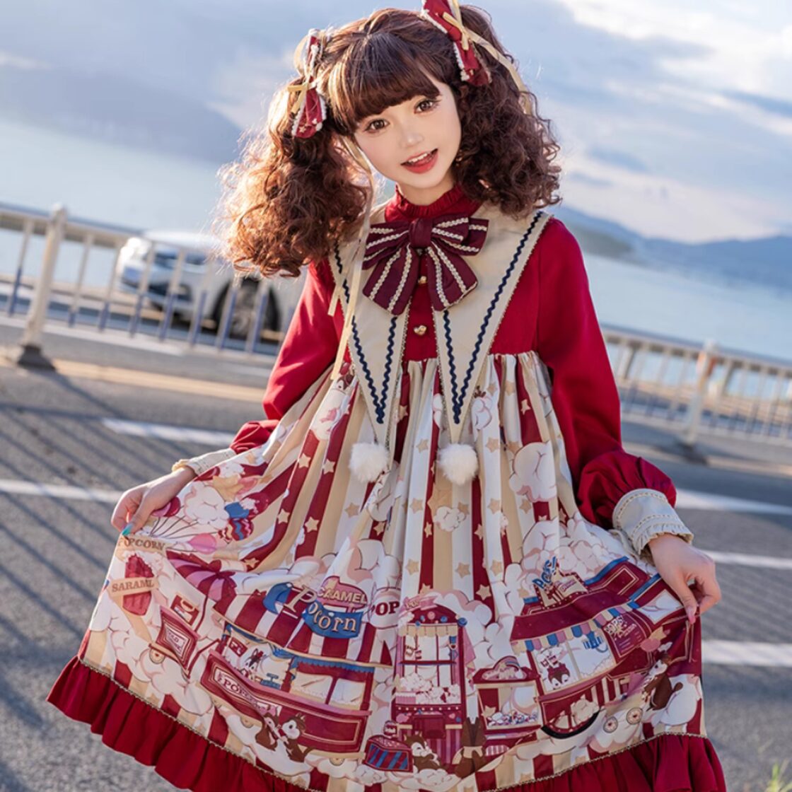 セットアップ ゴスロリ トップス スカート ロリータ 量産型 地雷系