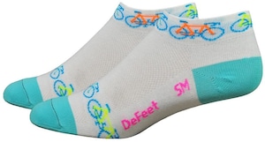 DeFeet (ディフィート) "AI W 1" Bikes Rule 女性用ソックス　　SMALL　　