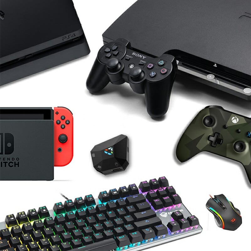 Nintendo Switch PS4 PS3 Xbox コンバーター 接続アダプタ付き [DOBE