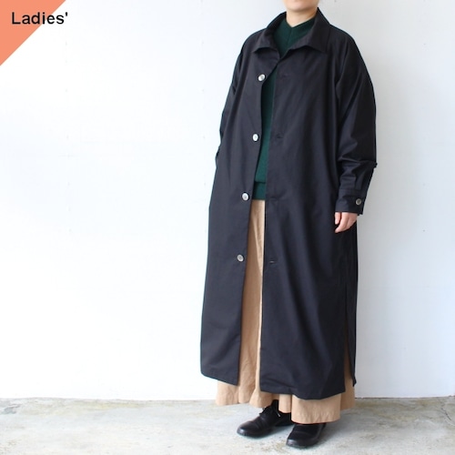 HAVERSACK ハイネックラグランシャツコート High neck shirt coat / 322306　（Black）