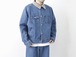 KELEN / DOLMAN SLEEVE DENIM JACKET "WALDO" - INDIGO　ケレン / ドルマンスリーブ デニム ジャケット - インディゴ
