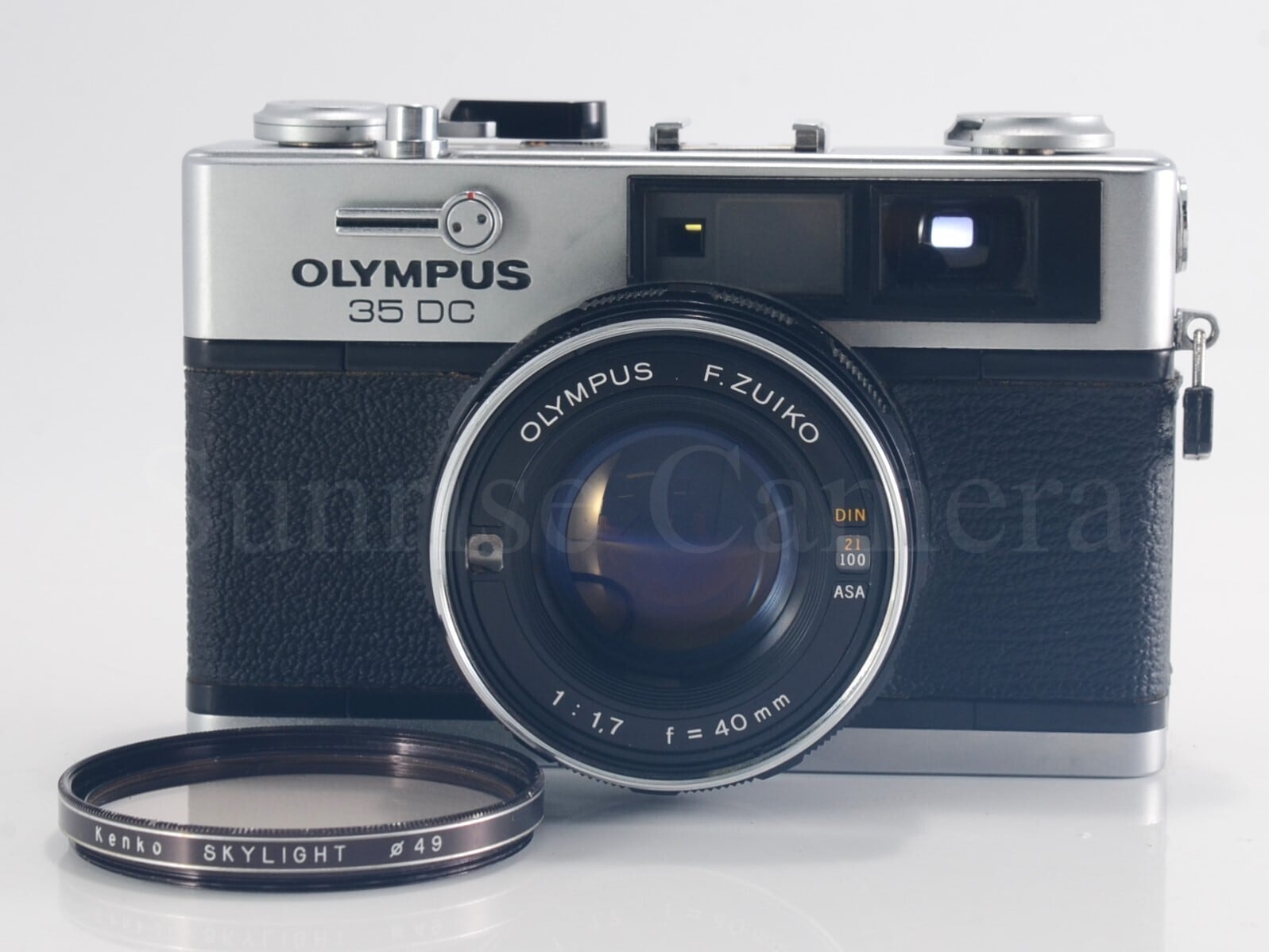 OLYMPUS 35DC / F.Zuiko 40mm F1.7 前期型 整備済 ネガフィルム付